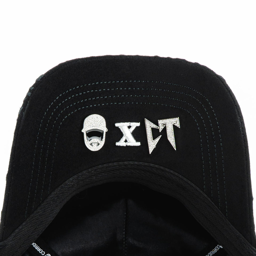 Gorra Barbas Hats CT THREE STARS BLACK | Snapback Visera Curva