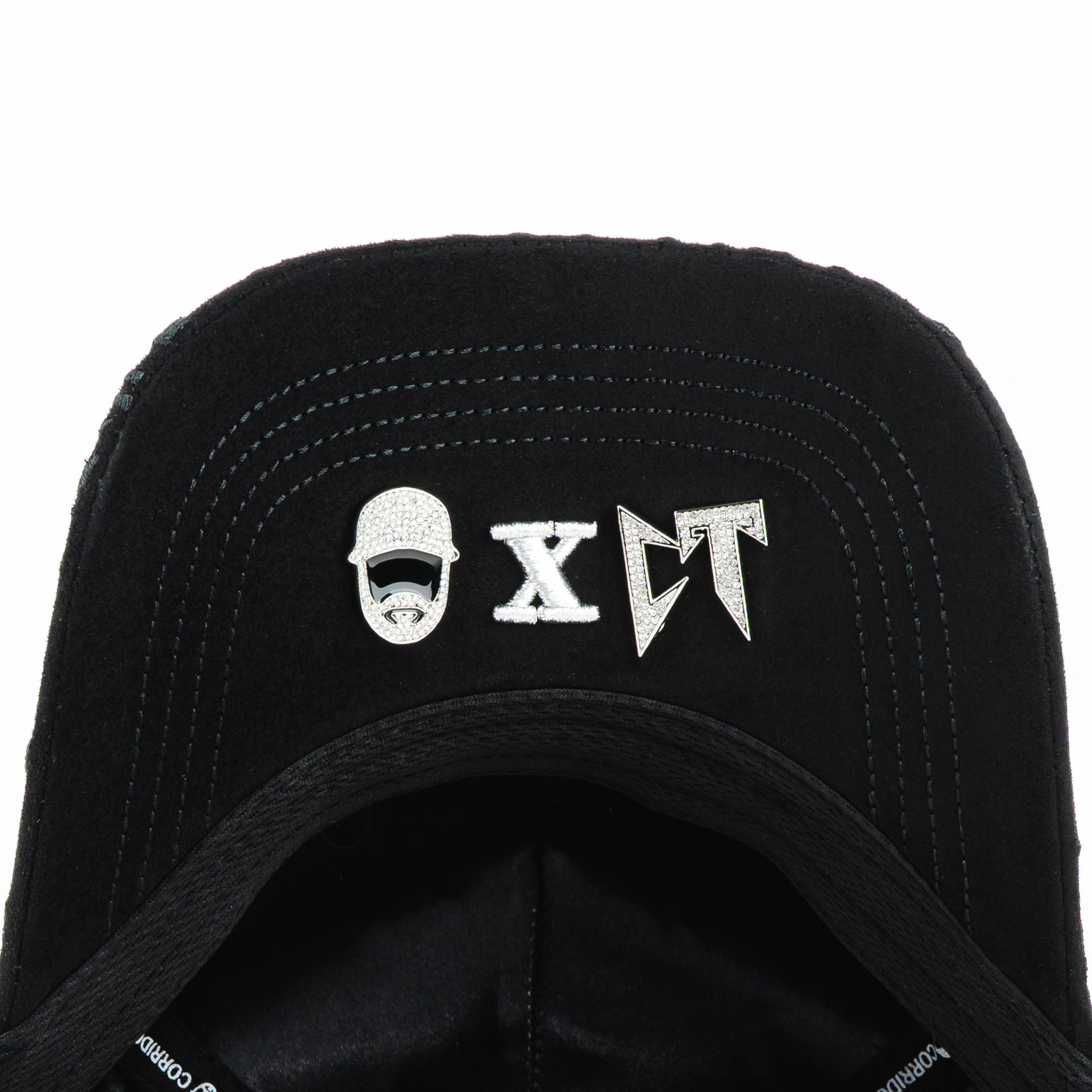 Gorra Barbas Hats CT THREE STARS BLACK | Snapback Visera Curva
