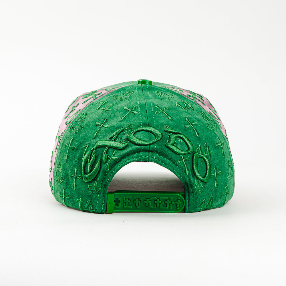 GORRA JC CAPS EXODO 14/14 GREEN/GREY