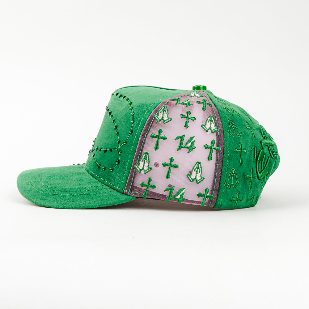 GORRA JC CAPS EXODO 14/14 GREEN/GREY
