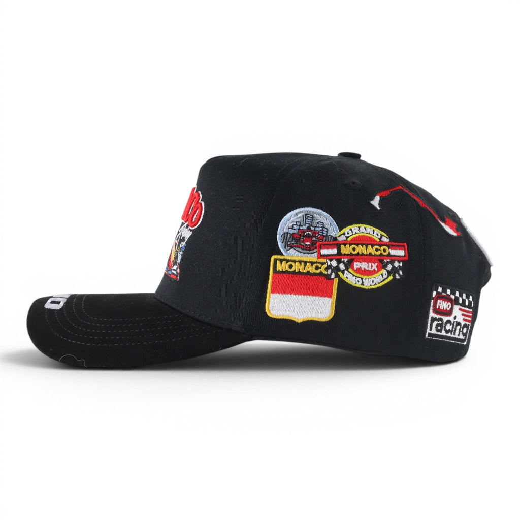 GORRA GALLO FINO BRAND MONACO BLACK