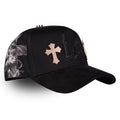 GORRA RICO HATS LA CROSES GOLD BLACK