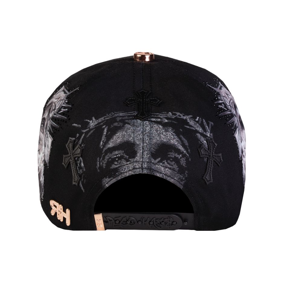 GORRA RICO HATS LA CROSES GOLD BLACK