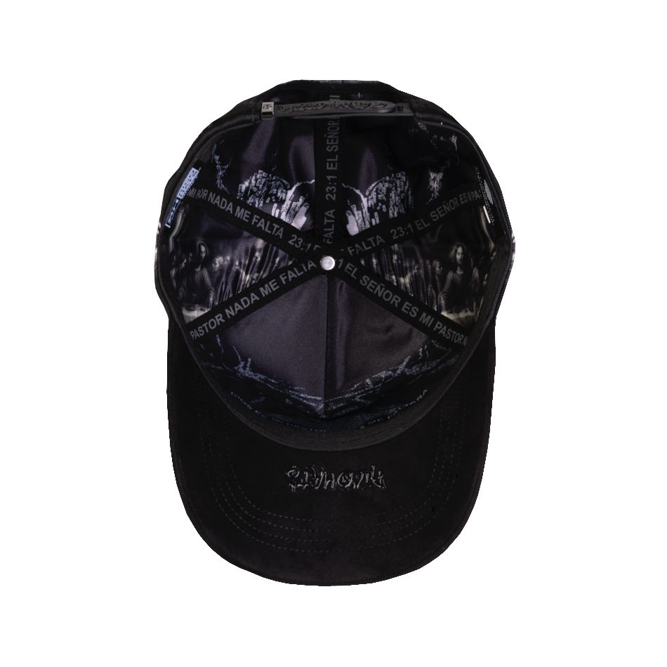 GORRA RICO HATS LA CROSES GOLD BLACK